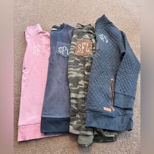 SFL Women's Cozy Sweatshirts - Pink, Navy, Camo, Charcoal